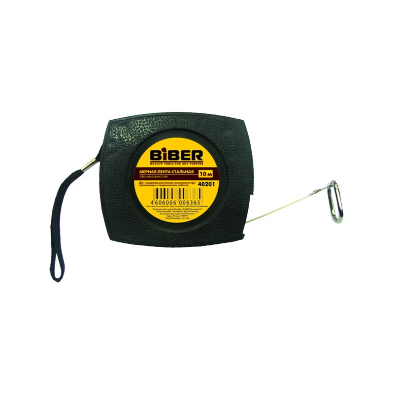 Мерная лента Biber 40205 стальная 50 м